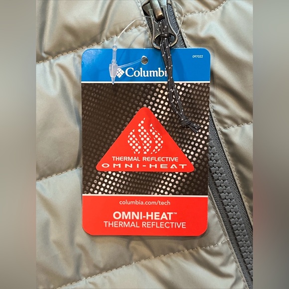 PEN MARK Columbia White Out Vest Mens XL Niagara Puffer Insulated Omni-Heat New - Picture 12 of 16